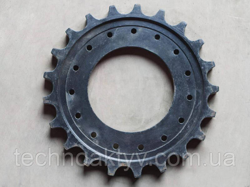 Зірка провідна - зірочка KOMATSU PC20(гума), PC25/PC30-2(гума), PC30, PC40-6, PC40-7