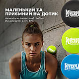 Масажний силіконовий м'яч PowerPlay PP-4354 Silicone Lacrosse Ball (6.3см.) Зелений, фото 11