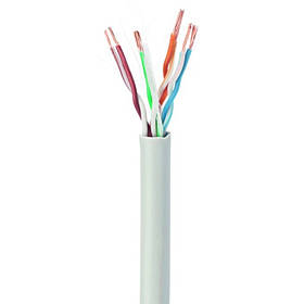 Неекранований мережевий кабель CAT5e, (CCA), AWG24 Cablexpert UPC-5004E-L/100 - MegaLavka