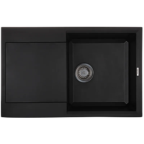 Мийка кухонна ZERIX ZS-7950S-03 чорна (ZX4580), фото 1