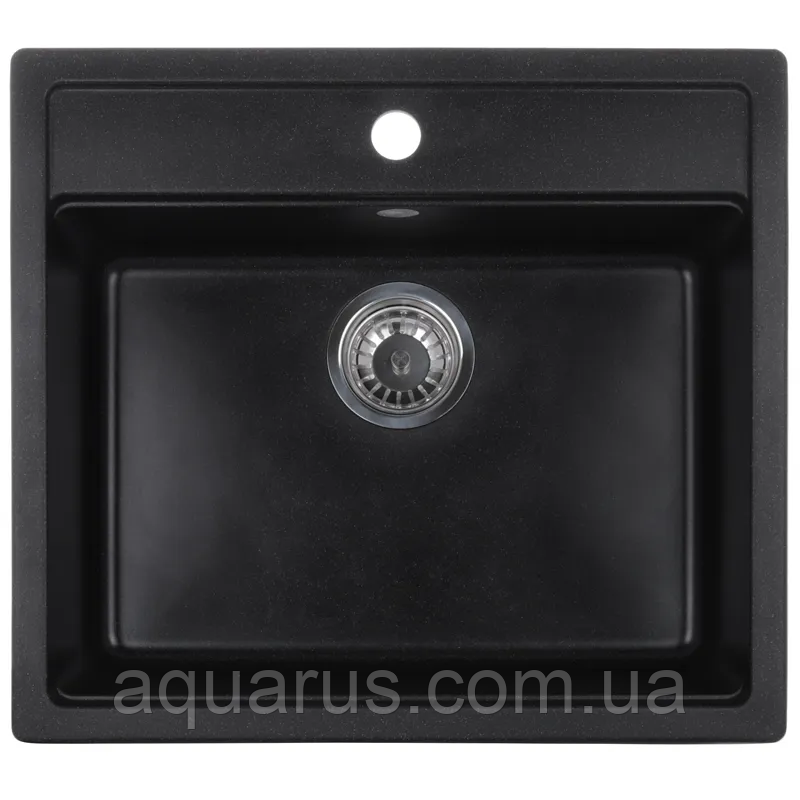 Мийка кухонна ZERIX ZS-5751S-03 чорна (ZX4596)