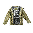 Тактичний зимовий костюм Куртка Rip-Stop Omni-Heat Штани фліс Піксель ММ14, фото 2