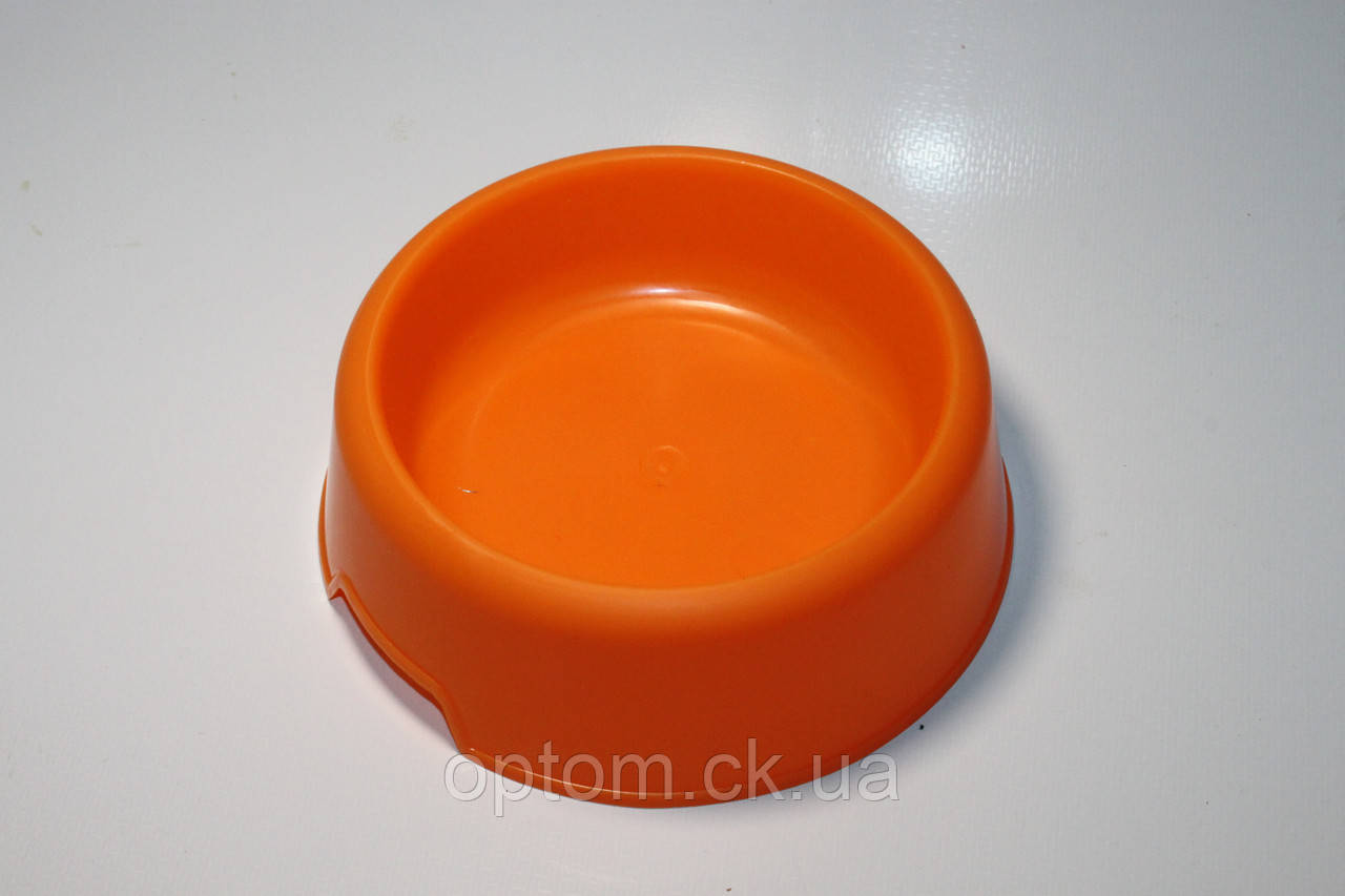 Миска для кота (пластик) Orange