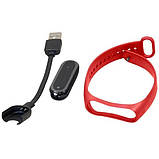 Фітнес Браслет Smart Band M4 з Пульсометром та Тонометром. DW-601 Колір: червоний, фото 5