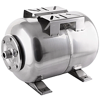 Гідроакумулятор VODOMET горизонтальний 24 л (корпус-нерж.сталь) (VO0026)