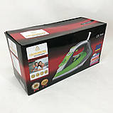 Праска парова з керамічним покриттям Crownberg CB-7444, парова праска GX-139 відпарювач, праска-очисник, фото 10