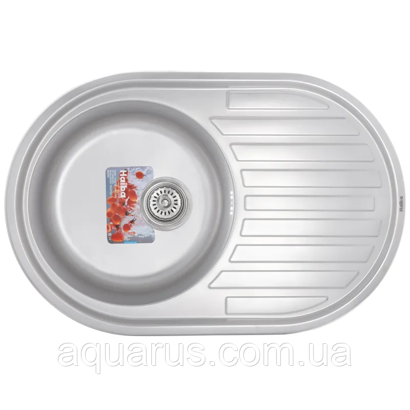 Мийка кухонна HAIBA 77x50 (decor) (HB0655)