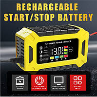 Автомобільна зарядка SMART 12V6A Yellow