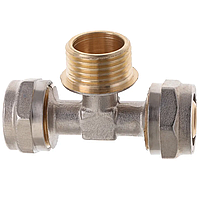 Трійник ЗР м/п 16x1/2Mx16 MASTER (MA0007)