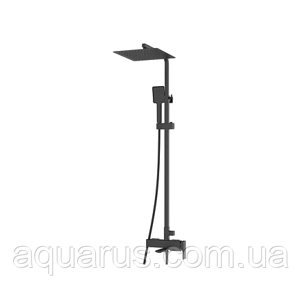 Душова колона зі змішувачем KOER KB-56010-05 (Колір чорний) (KR3495), фото 1