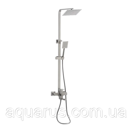 Душова колона зі змішувачем (нерж.сталь) MIXXUS KUB-009-J (SS0032), фото 1