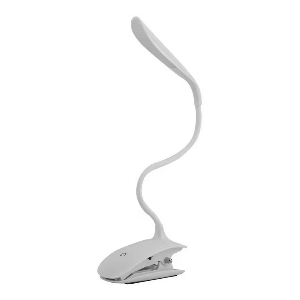 Настільна світлодіодна лампа RIAS SST-812 акумуляторна на прищіпці 14LED 2W White (3_05784), фото 1