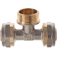 Трійник ЗР м/п 20x3/4Mx20 MASTER (MA0015)