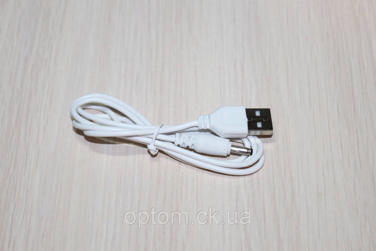 Кабель USB - DC 3.5m/1.35 (1m) 0.5A White, фото 1