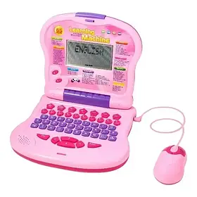 Дитячий розвиваючий комп'ютер RIAS Learning Machine Pink (3_05808)