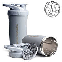 Шейкер спортивний SmartShake металевий Reforce Stainless Steel 30oz/900ml Gray артикул 4968930