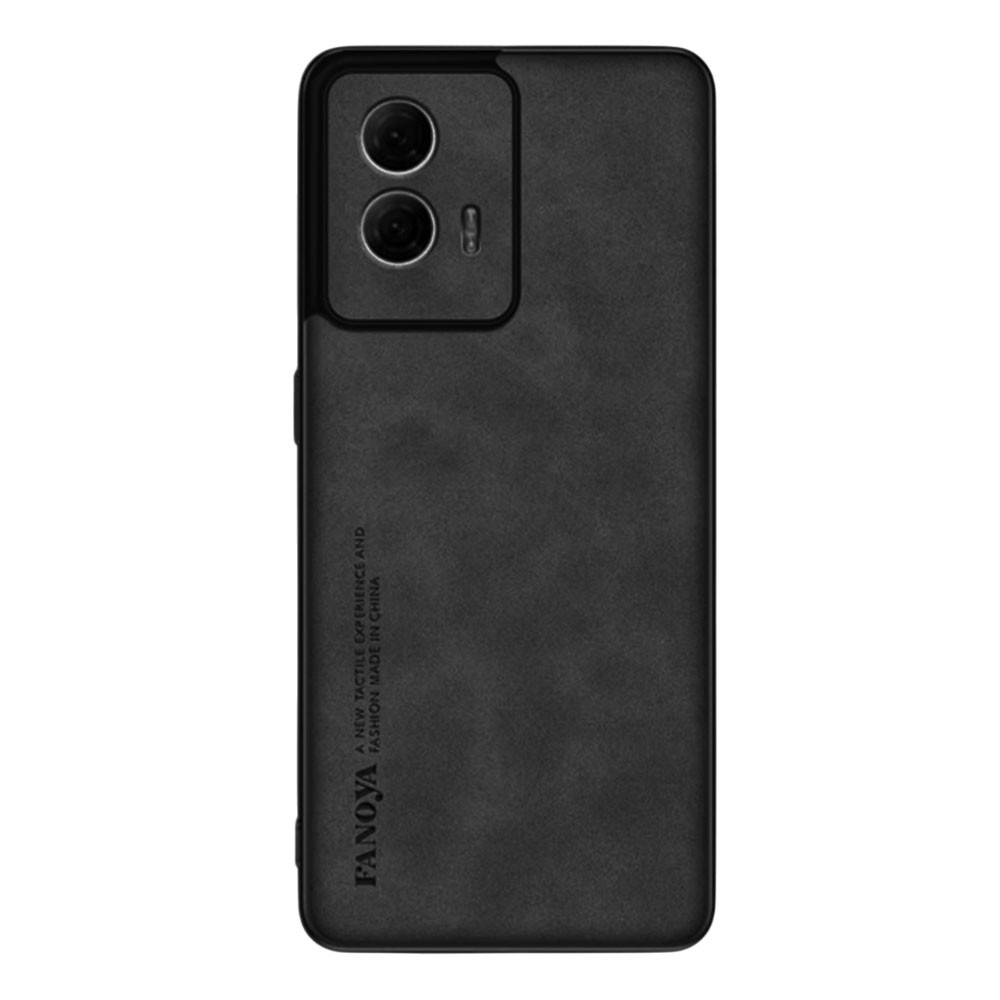 Шкіряний чохол - накладка Fanoya для Motorola Moto G85 / S50 Neo