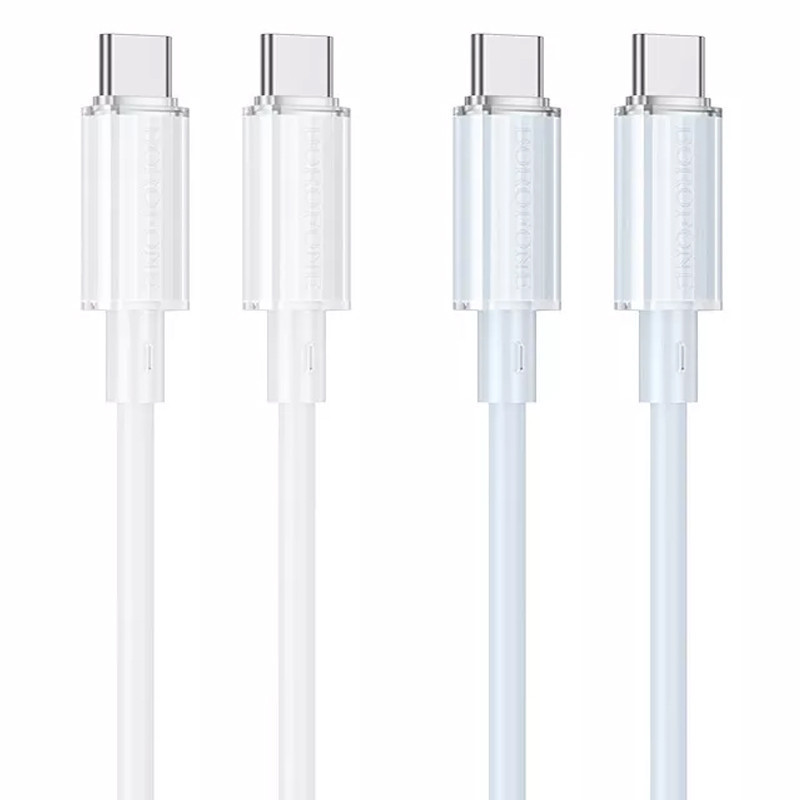 Дата кабель Borofone BX112 Lemon Type-C to Type-C 60W (1m)