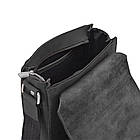 Чоловіча шкіряна сумка через плече RA-30271-3md TARWA чорна, фото 2