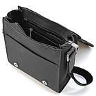 Чоловіча шкіряна сумка через плече RA-30271-3md TARWA чорна, фото 6