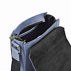 Чоловіча шкіряна сумка через плече RK-30271-3md TARWA синя, фото 2