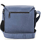 Чоловіча шкіряна сумка через плече RK-30271-3md TARWA синя, фото 9