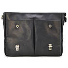 Чорний чоловічий портфель із натуральної шкіри RA-3960-4lx TARWA, фото 6