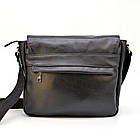 Чоловіча шкіряна сумка через плече з телячої шкіри TARWA, GA-6046-4lx, фото 8