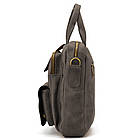 Вертикальна чоловіча сумка RC-7266-3md TARWA коричнева, фото 2