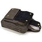 Вертикальна чоловіча сумка RC-7266-3md TARWA коричнева, фото 3