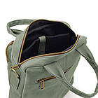 Вертикальна чоловіча сумка RE-7266-3md TARWA зелена, фото 8