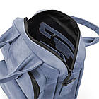 Вертикальна чоловіча сумка RK-7266-3md TARWA синя, фото 2