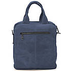 Вертикальна чоловіча сумка RK-7266-3md TARWA синя, фото 6
