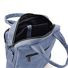 Вертикальна чоловіча сумка RK-7266-3md TARWA синя, фото 10