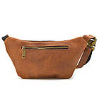 Сумка вертикального формату з клапаном з натуральної шкіри Vintage 22310 Блакитна, фото 5