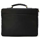 Чорний чоловічий портфель із натуральної шкіри флотар FA-3960-4lx TARWA, фото 5