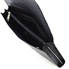 Шкіряна папка А4 на три відділення з петлею для руки TARWA GA-7101-4lx чорна, фото 2