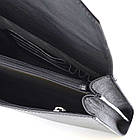 Шкіряна папка А4 на три відділення з петлею для руки TARWA GA-7101-4lx чорна, фото 7