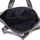 Сумка папка для документів А4 шкіра TARWA GC-7100-4lx коричнева, фото 2