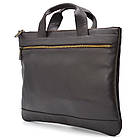 Сумка папка для документів А4 шкіра TARWA GC-7100-4lx коричнева, фото 4