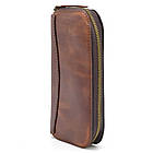 Чоловічий шкіряний гаманець клатч довгий TARWA GB-711-3md, фото 5