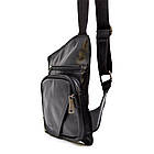 Шкіряна чоловіча сумка через плече невеликого розміру TARWA, GA-232-3md, фото 4