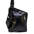 Шкіряна чоловіча сумка через плече невеликого розміру TARWA, GA-232-3md, фото 5