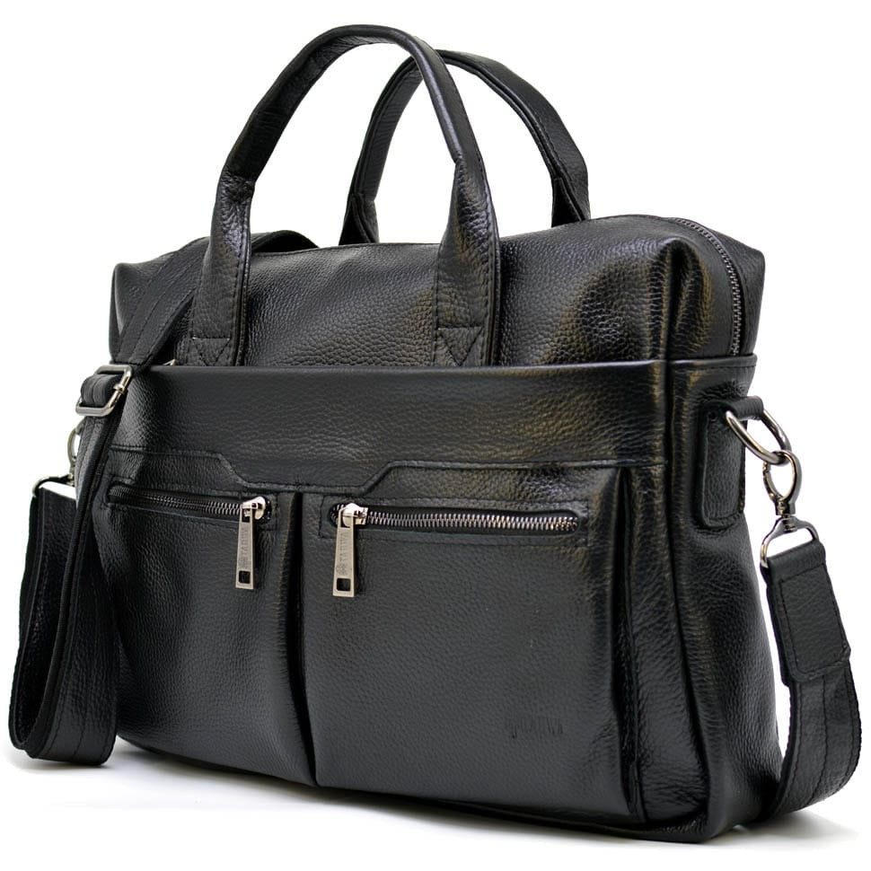 Сумка для документів і ноутбука чорна чоловіча, TARWA FA-7122-3md, фото 1