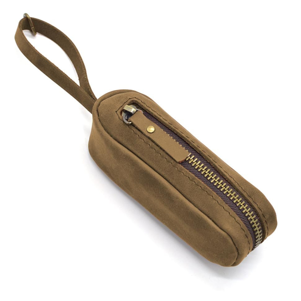 Шкіряна ключниця TARWA Cucumber коричнева RC-cucum-001, фото 1