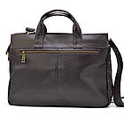 Сумка чоловіча Vintage 14159 з вінтажній шкіри Коричнева, фото 2