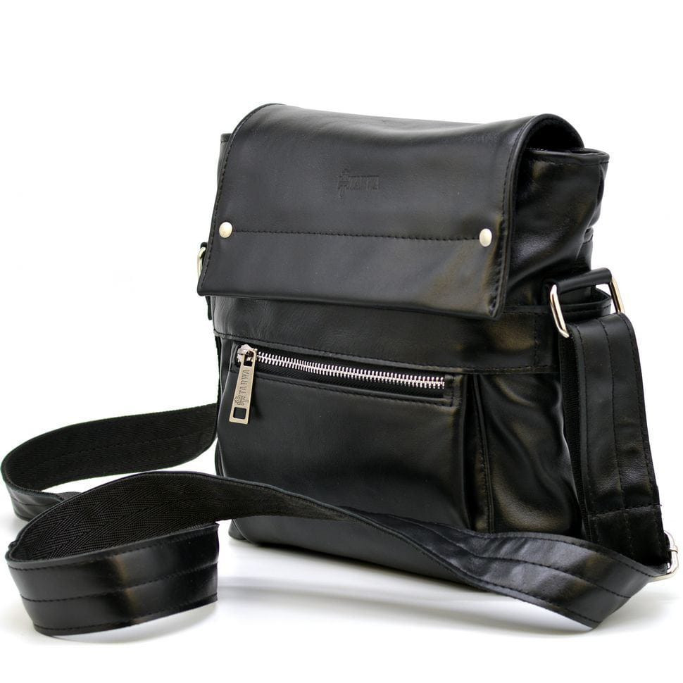 Чоловіче крос-боді з натуральної шкіри TARWA GA-7121-1md, фото 1