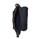 Чоловіча шкіряна сумка через плече з телячої шкіри TARWA, GC-6046-2md, фото 7