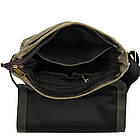 Сумка через плече розміру А4 із парусини та шкіри REE-6601-3md TARWA, фото 9