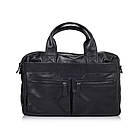 Сумка зі шкіри "чорочки" для ноутбука чорна TARWA GA-7122-3md, фото 6